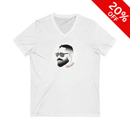 WebHeads Unisex Jersey Short Sleeve V-Neck Tee