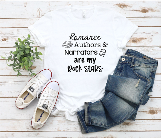 Romance Authors and Narrators Are My Rock Stars